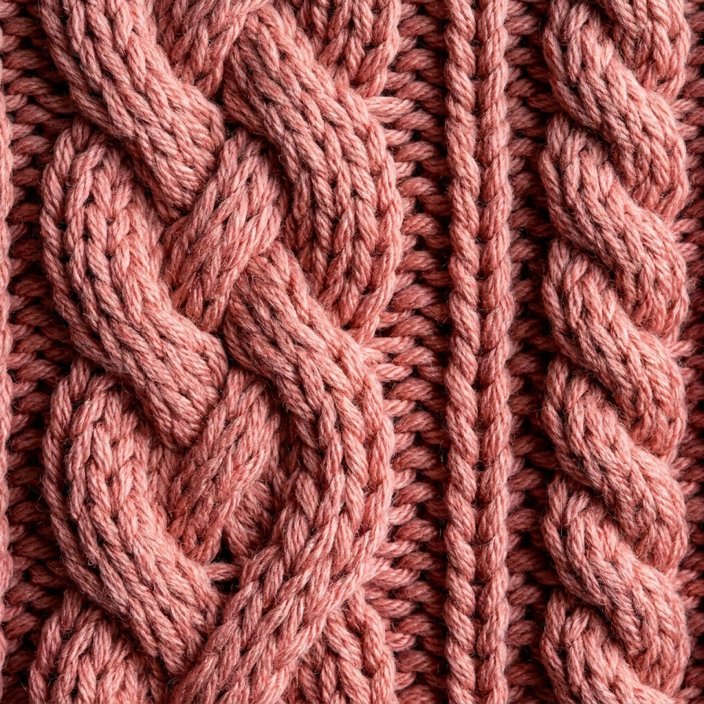 Cable Knit Sweater Pattern PDF | Oversized Merino Jumper 5 Sizes | Seamless Cable Pullover | Instant Download English and French
