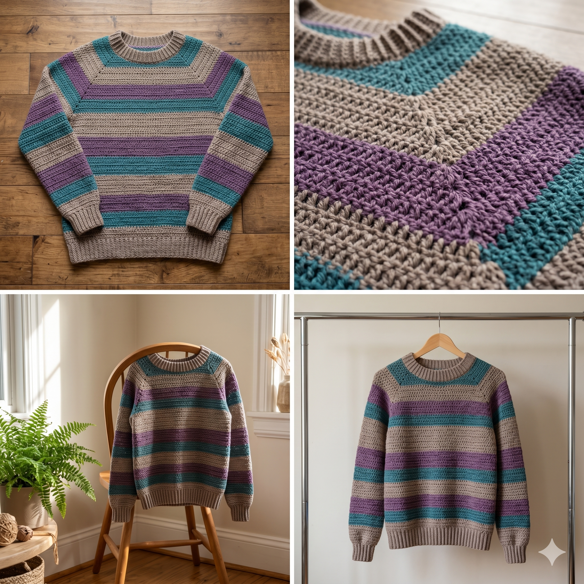 CROCHET PATTERN & VIDEO/ Athabasca Falls Children's Pullover, Easiest Children's Crochet Sweater, Easy Children's Pullover Pattern, Beginner