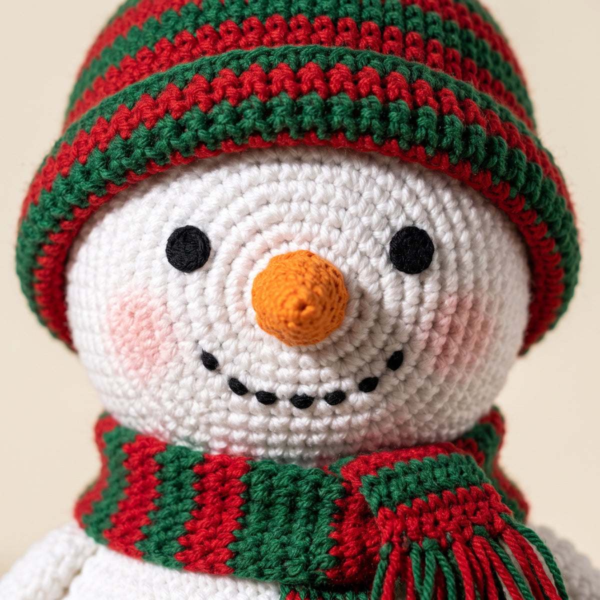 Christmas Wreath Crochet Pattern PDF, Snowman Reindeer Door Wreath