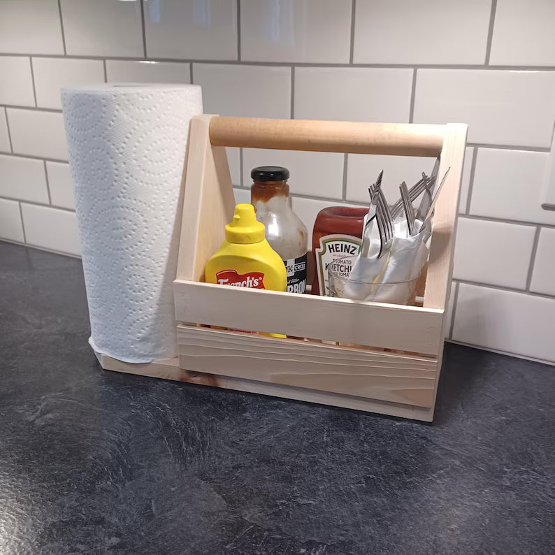 DIY Picnic Caddie Plans: Easy Beginner Woodworking Project (PDF Download)
