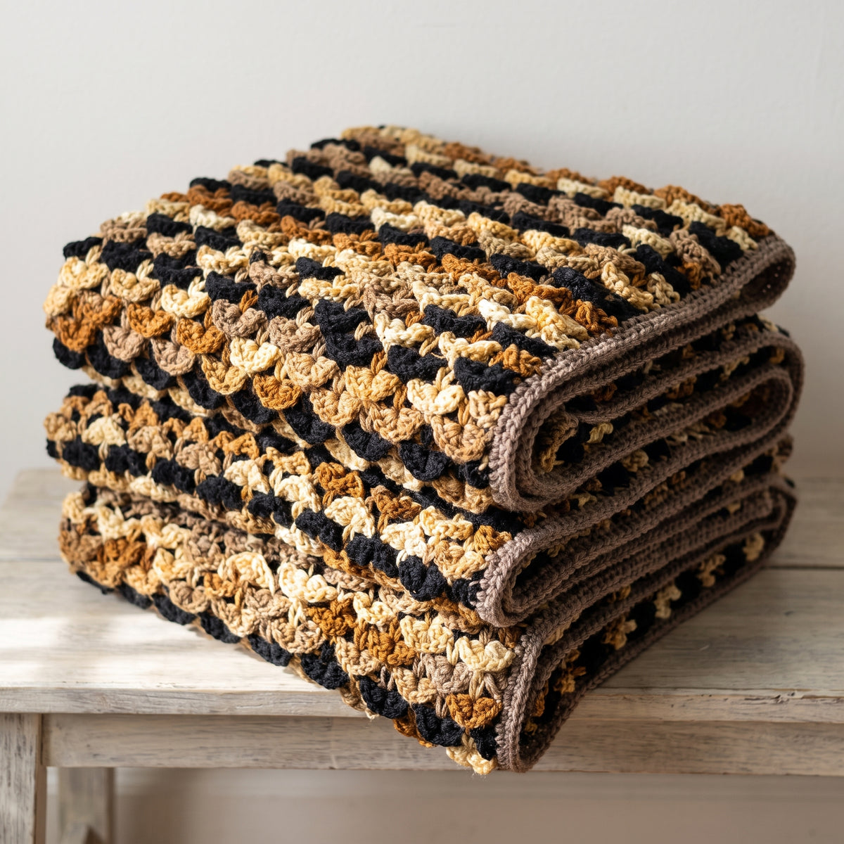 Dragon Scale Crochet Blanket Pattern | Textured Overlapping Scales | Beginner Friendly, Any Size | US Terms | Instant Download PDF