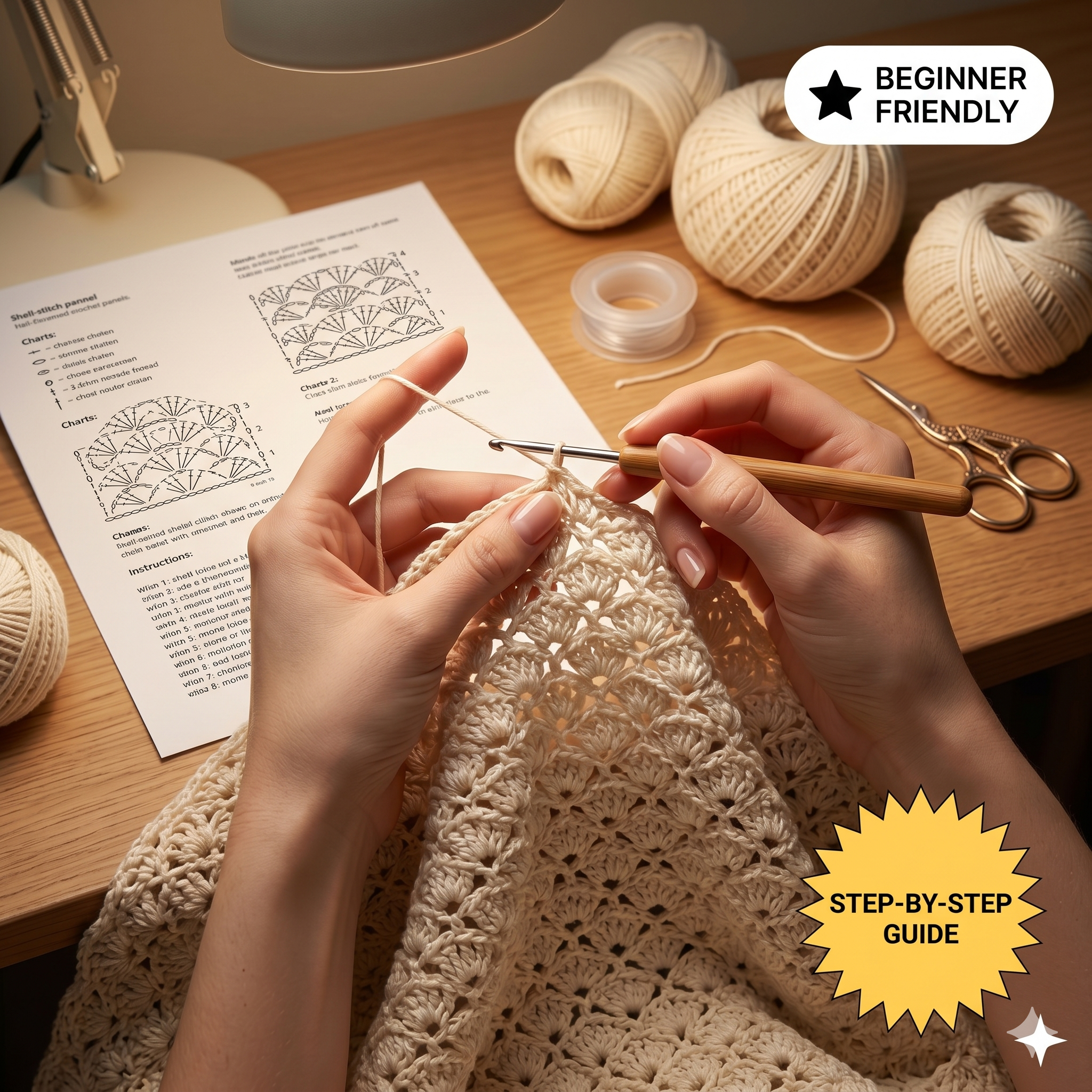 Crochet Dress PDF pattern + Video Tutorial - Flowy Summer Dress (Maternity friendly)