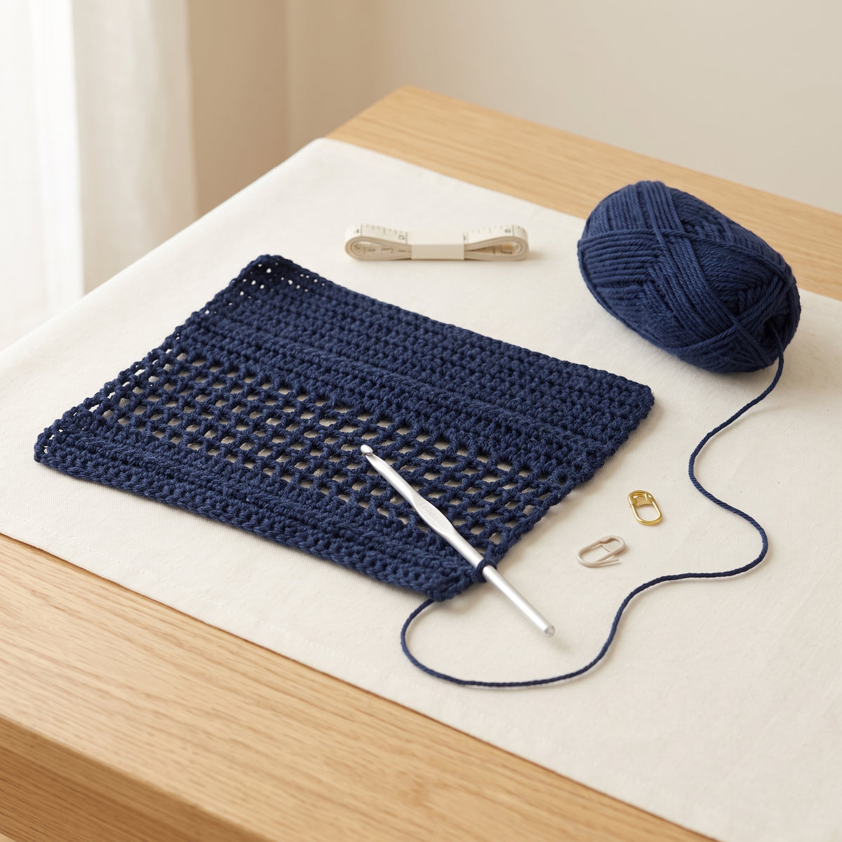 Mesh Crochet Sweater Pattern PDF, Openwork Jumper, Sizes S–3XL
