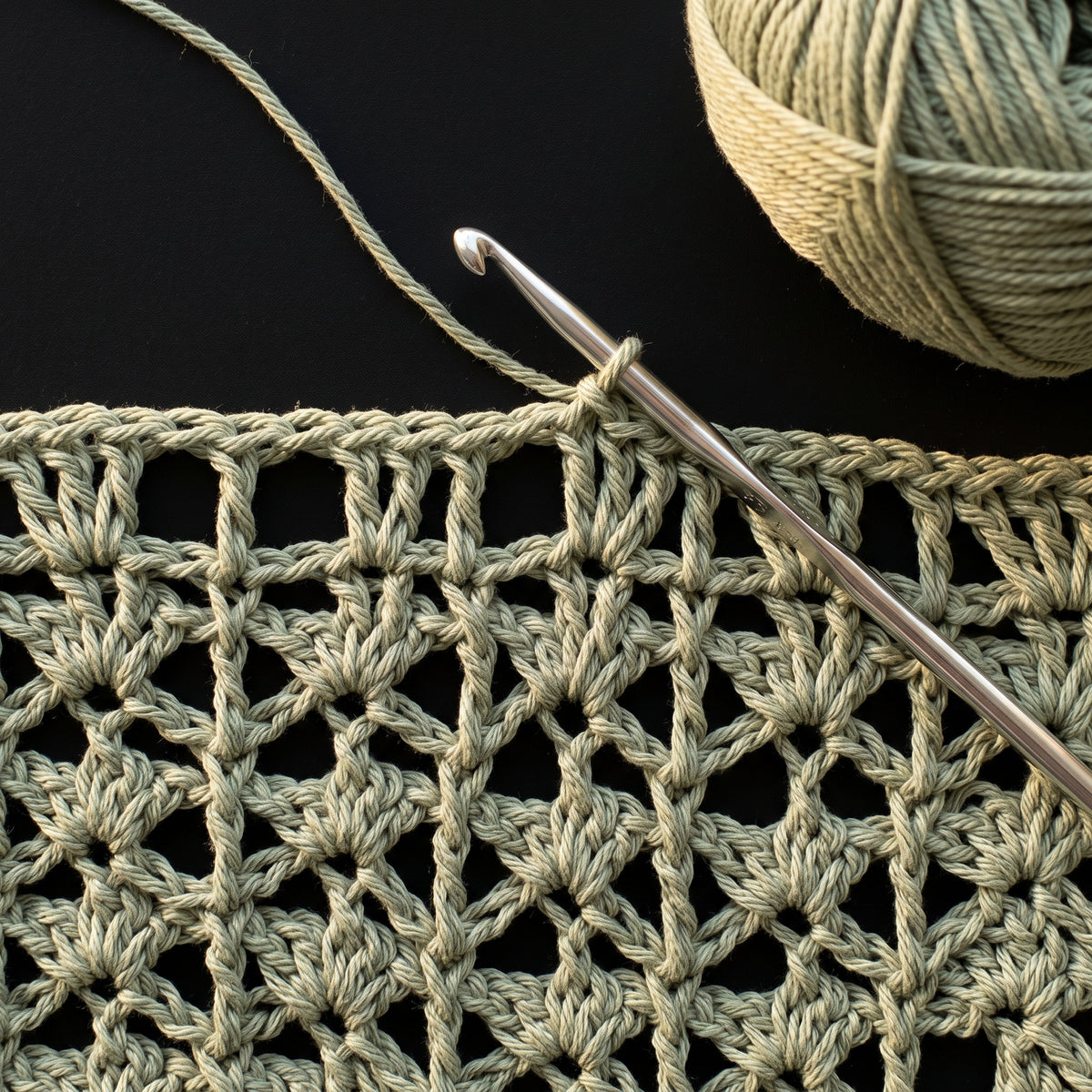 Lace Scallop Cardigan — Crochet Pattern PDF, XS to 5XL