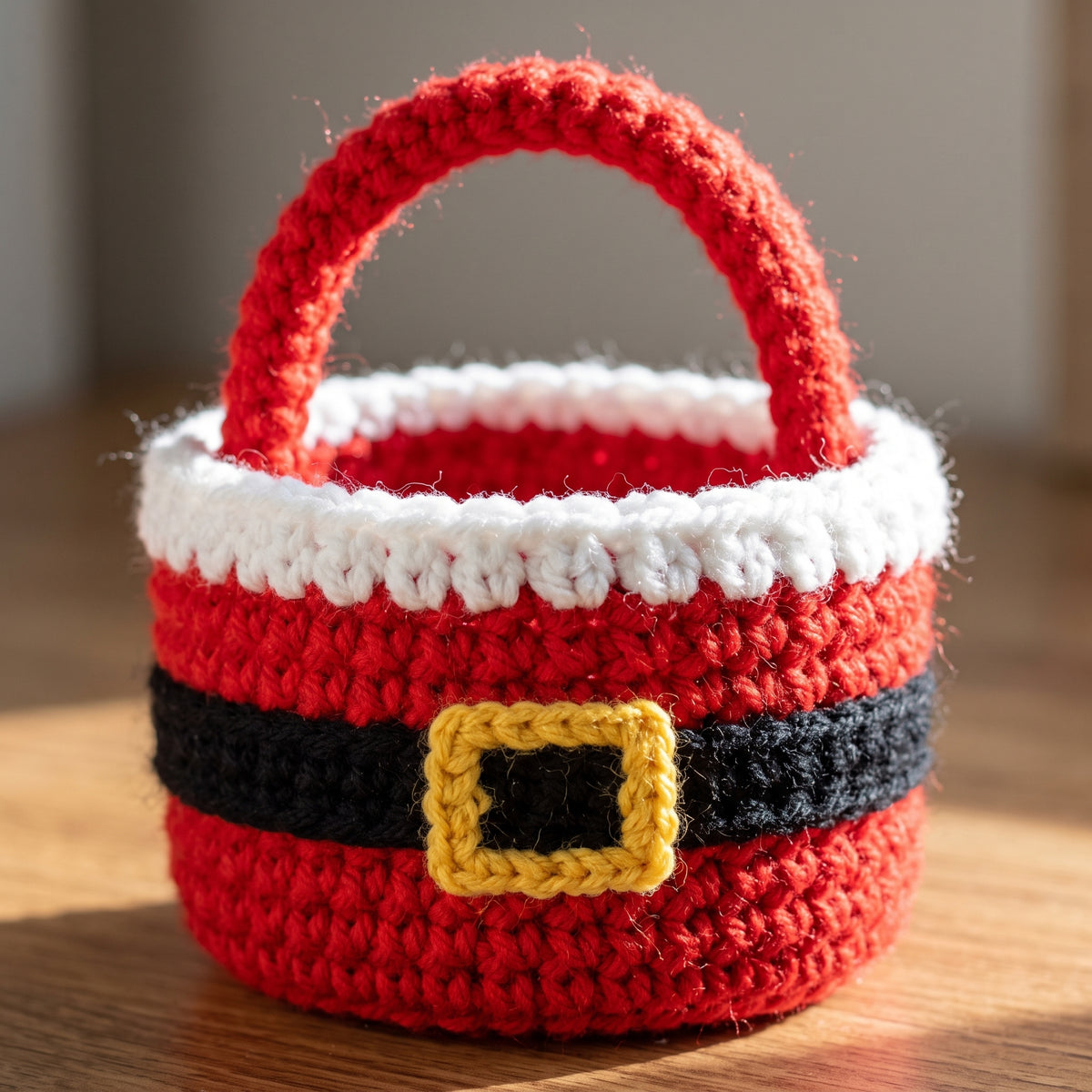 Christmas Mini Baskets Crochet Pattern PDF, 10 Designs, Santa Snowman Reindeer Gingerbread Penguin, Treat Baskets