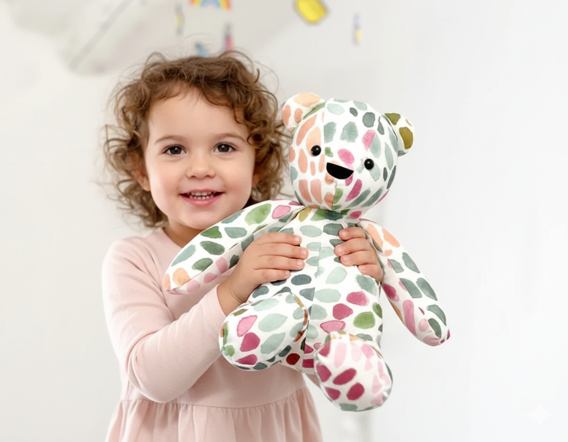 Memory Bear Pattern - All Sizes included, keepsake bear