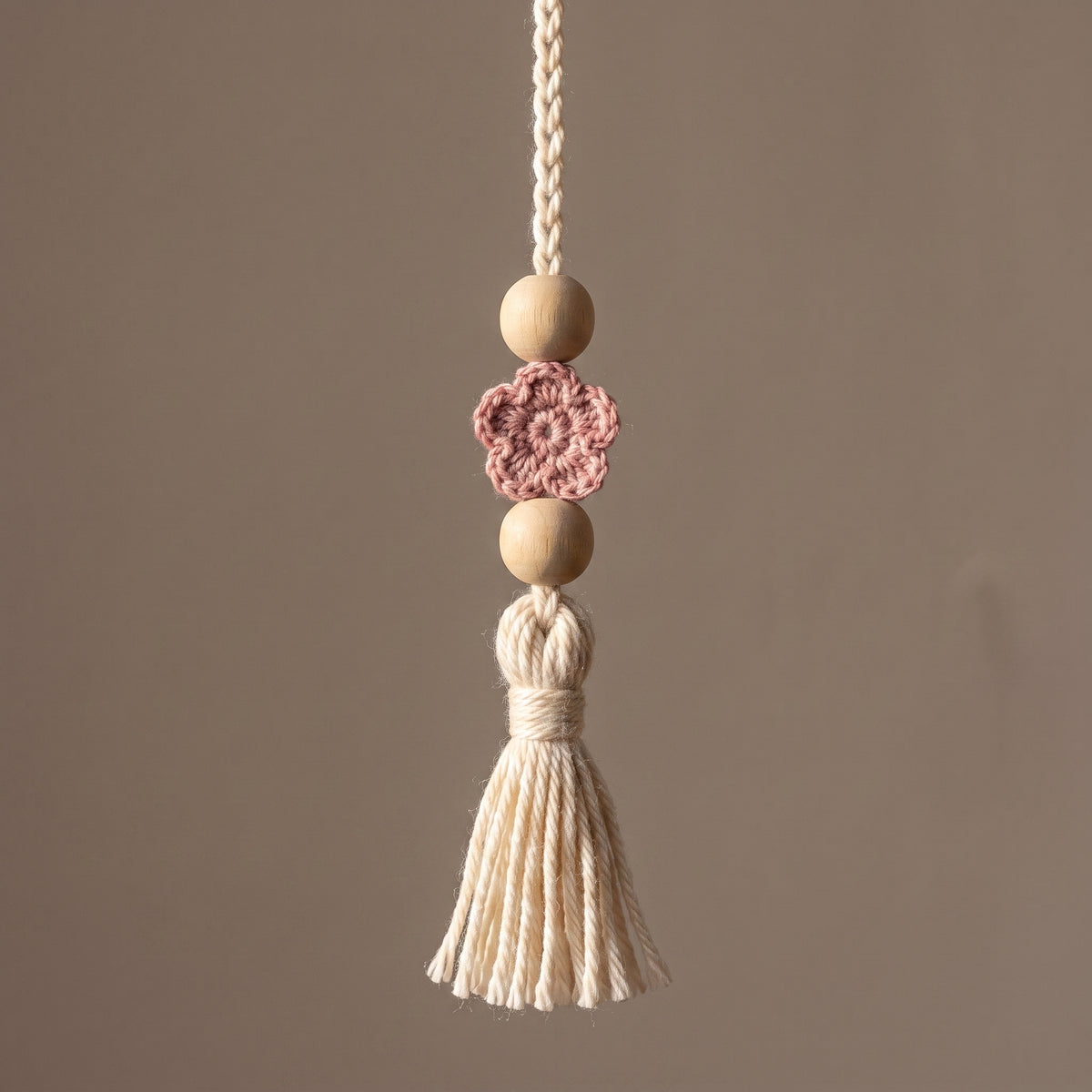 Crochet Hair Net Pattern PDF | Floral Snood Headpiece with Beads & Tassels, Boho Bridal Accessory
