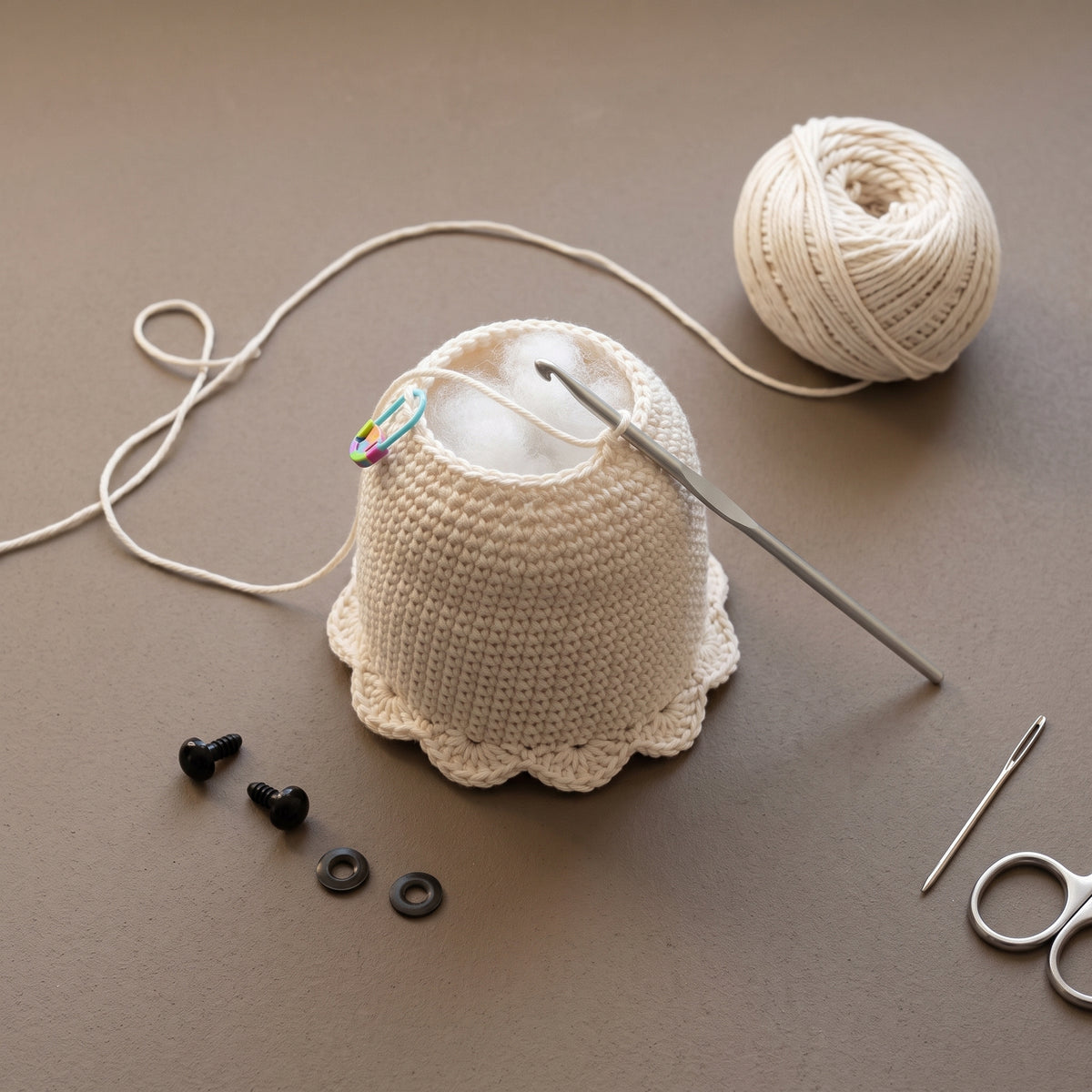 Halloween Ghost Amigurumi Crochet Pattern PDF, Witch Hat Ghost