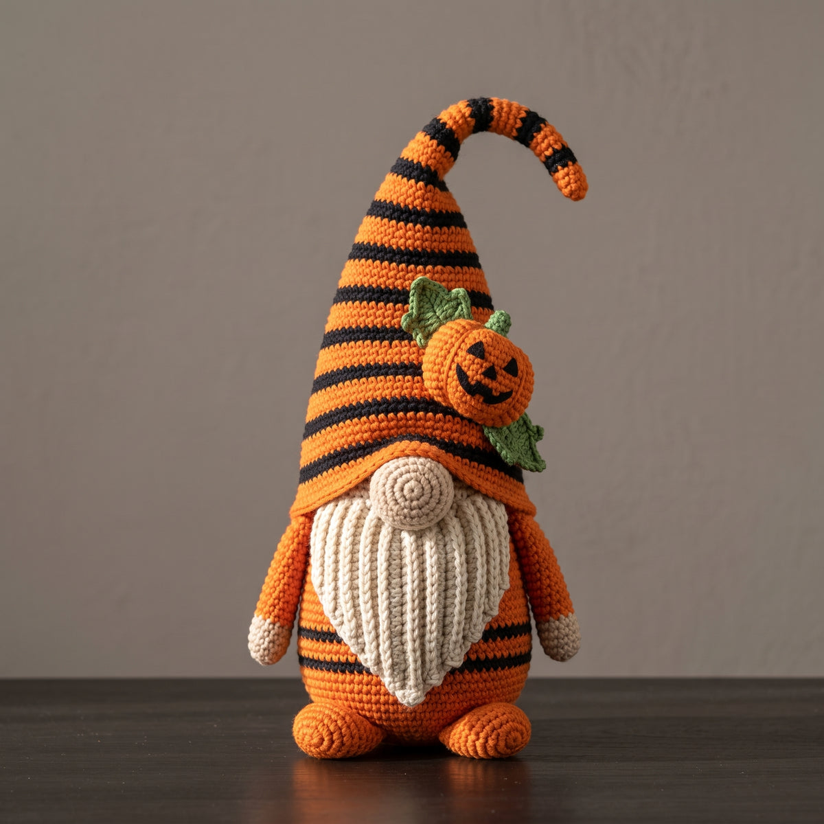 Halloween Gnome Crochet Pattern PDF | 3 Patterns — Witch, Ghost, Pumpkin Gnome | English German Spanish