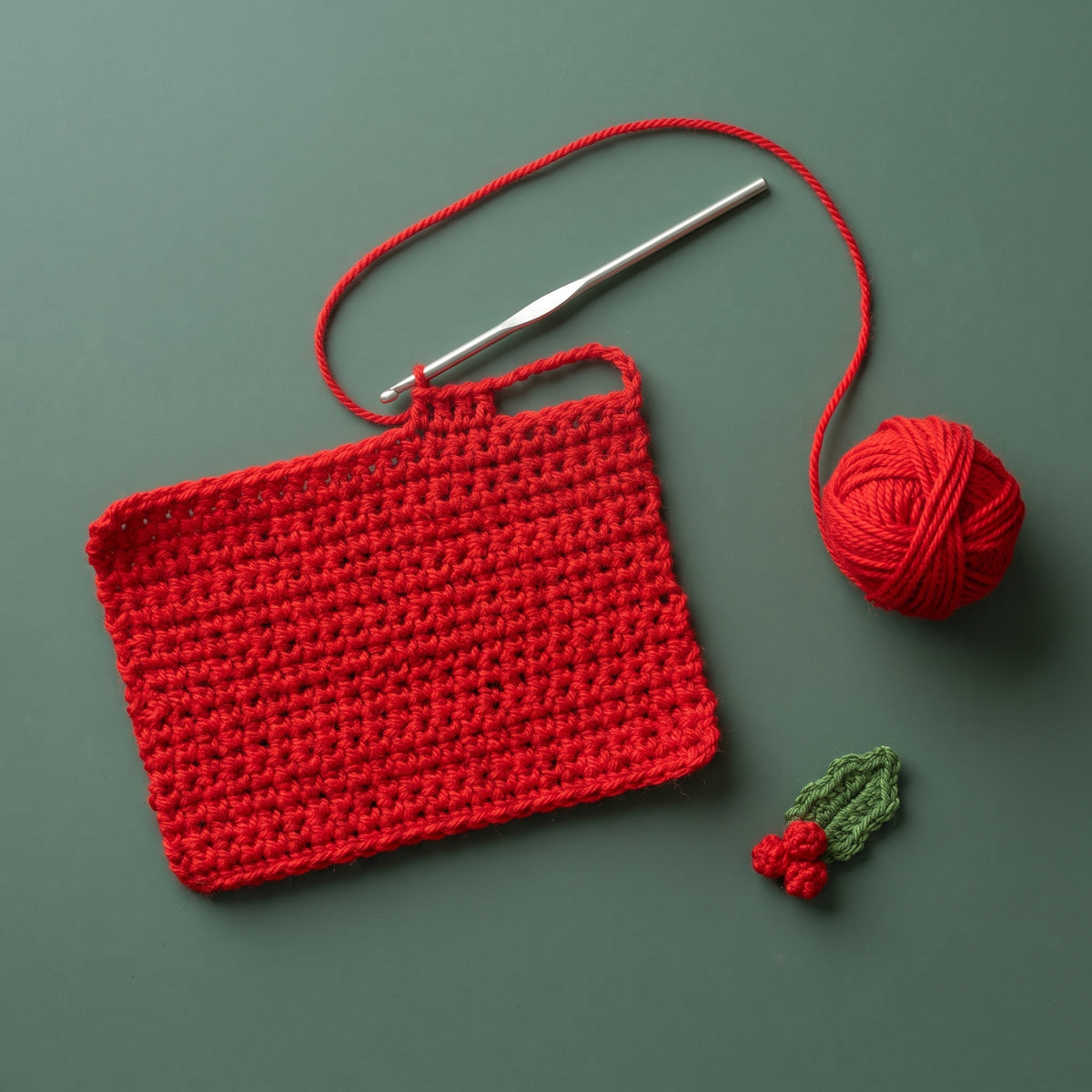 Santa Crochet Pattern PDF | Christmas Gift Box Cover, Treat Cover for Craft Fairs | Instant Download
