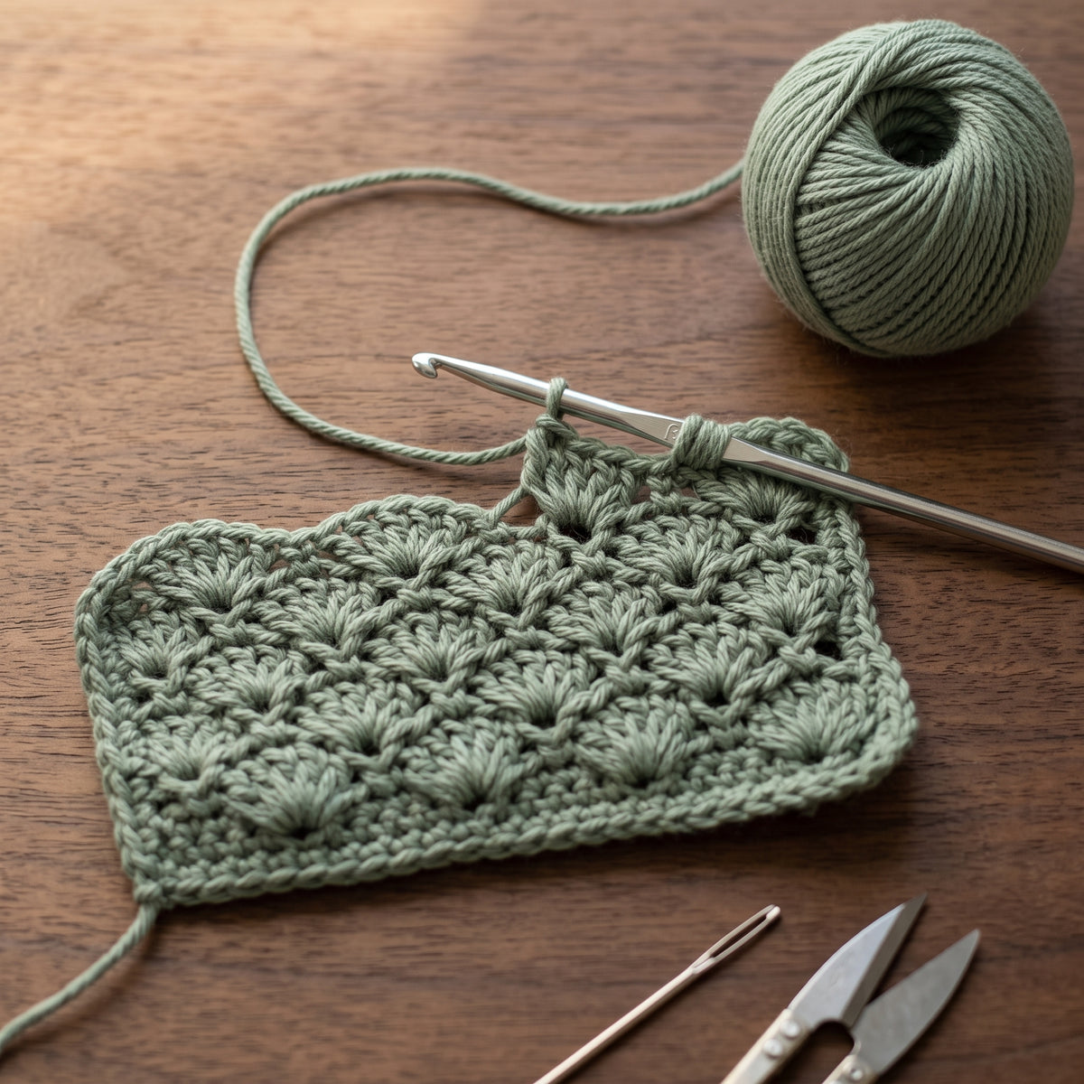 Shell Stitch Blanket Crochet Pattern | Easy Textured Throw & Afghan PDF | Looks Complicated, Isn't | Beginner