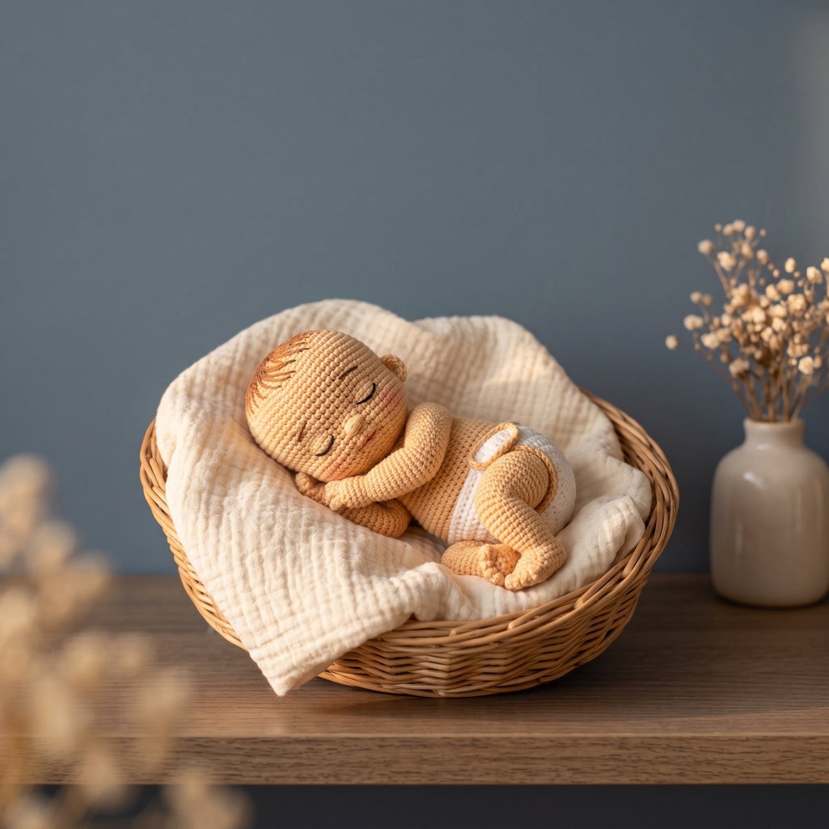 Crochet Baby Doll Pattern PDF, 3 Sleeping Baby Dolls Bundle