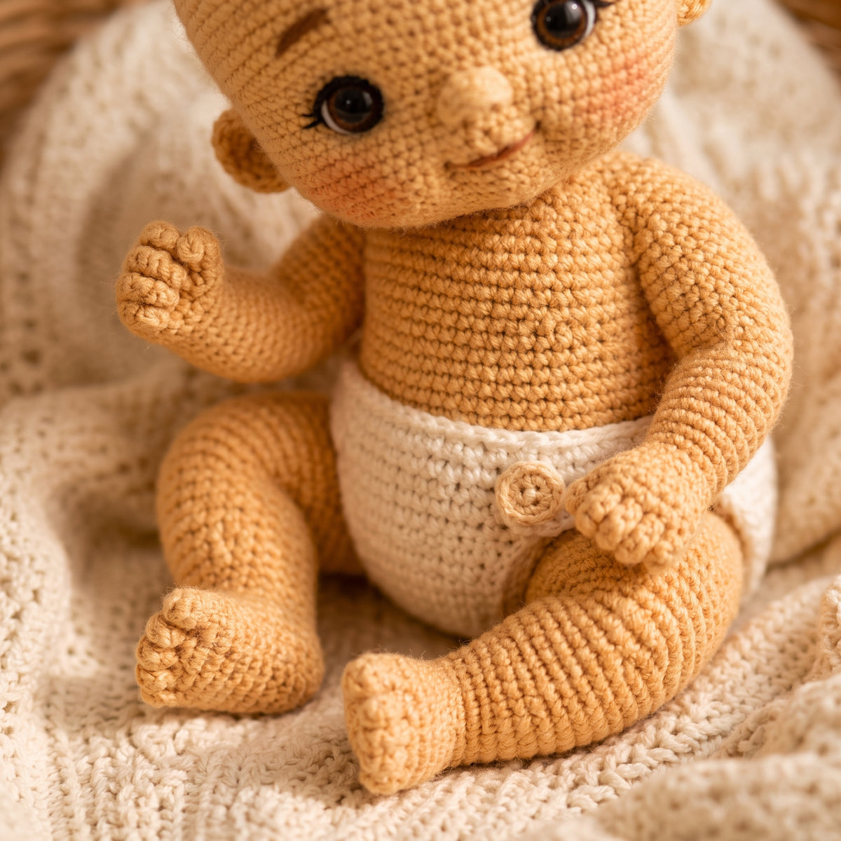 Crochet Baby Doll Pattern PDF, 3 Sleeping Baby Dolls Bundle