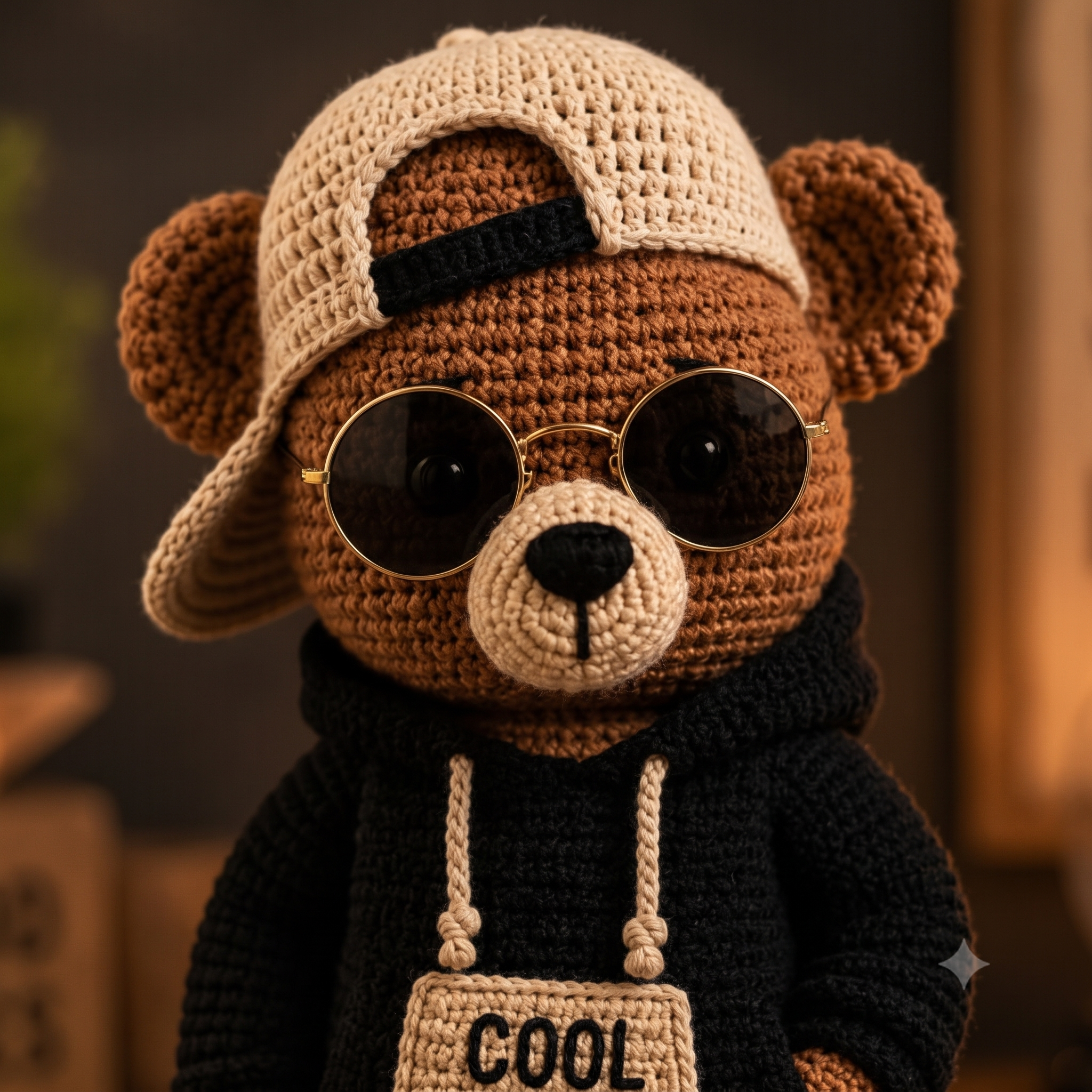 Crochet Bear Pattern PDF | Amigurumi Bear Crochet Pattern | Streetwear Teddy Bear Tutorial | Hoodie Bear Plush Pattern | Amigurumi Bear PDF