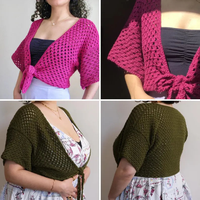 Tulip Tie Top Crochet Pattern | PDF Download