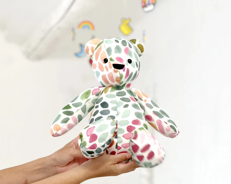 Memory Bear Pattern - All Sizes included, keepsake bear