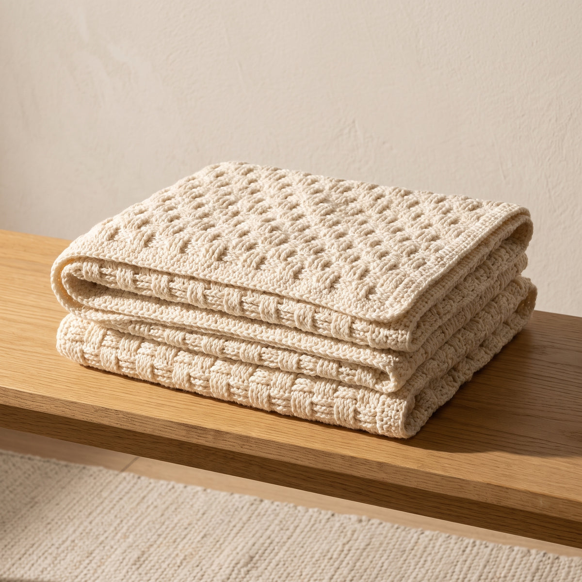 Stitch Blanket Crochet Pattern | Easy Textured Throw & Afghan PDF | Looks Complicated, Isn't | Beginner