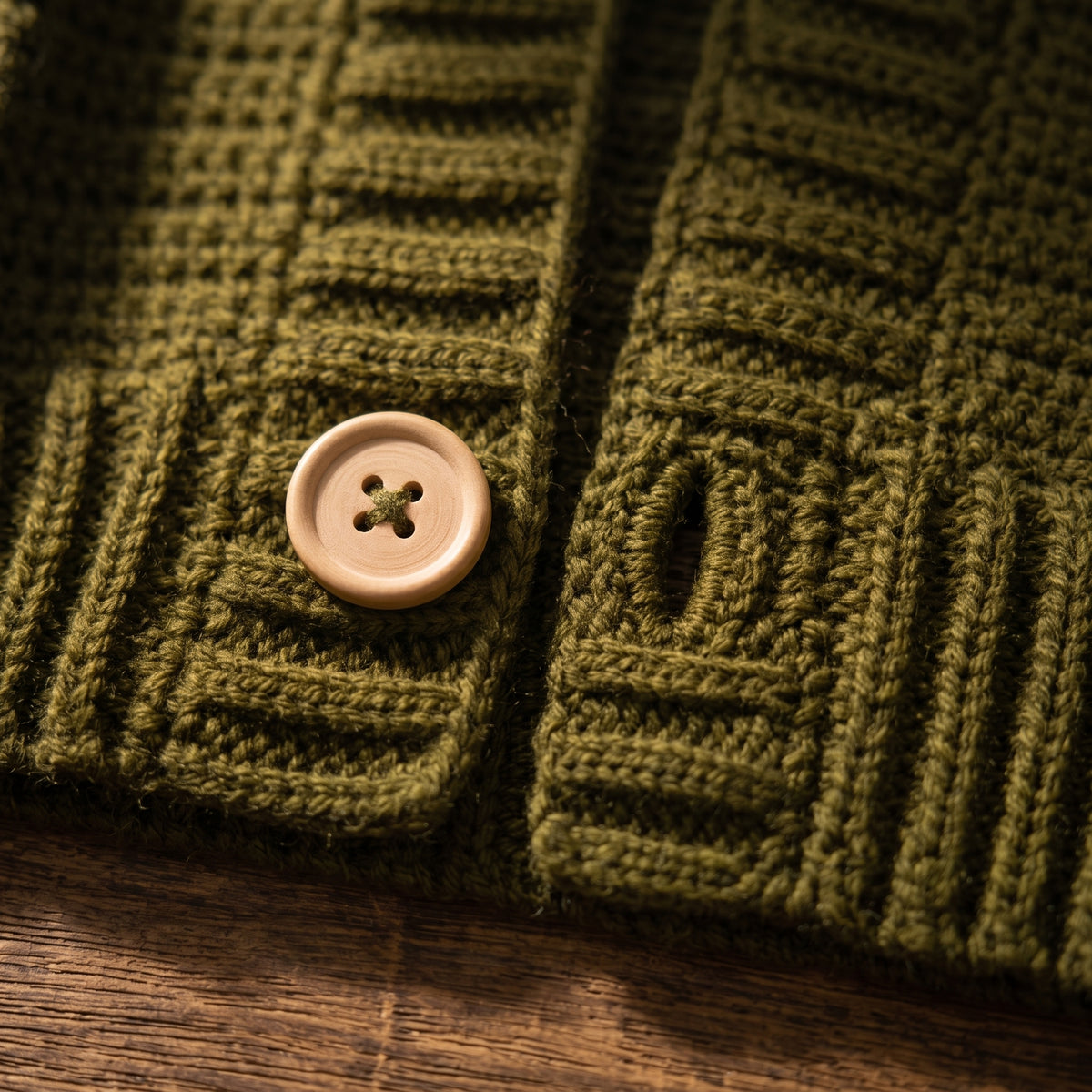 Colour Block Cardigan Crochet Pattern PDF | Knit-Look Waistcoat Stitch, Oversized Patchwork Cardi