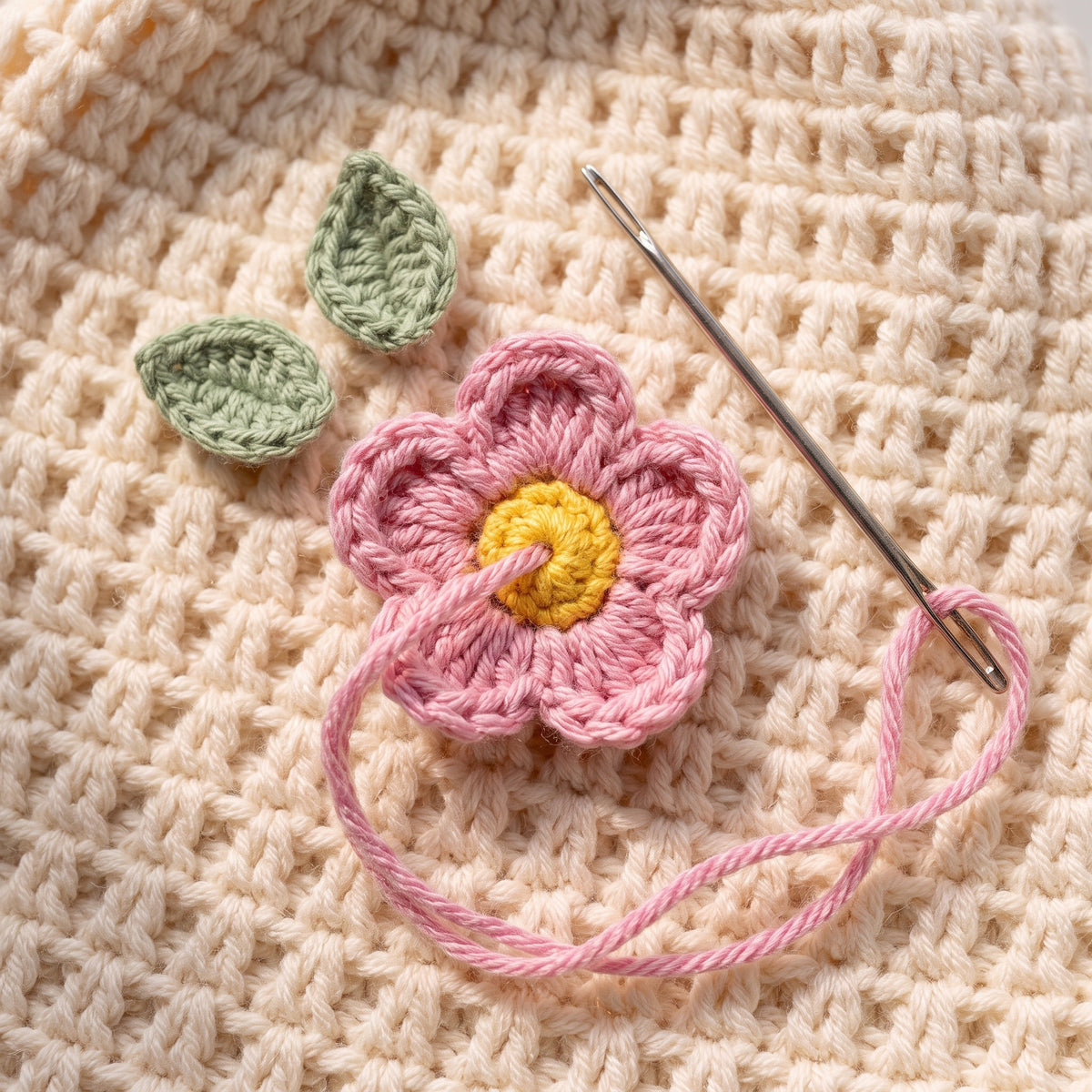 Baby Hat with Braids Crochet Pattern PDF | Pigtail Wig Beanie, 4 Sizes 0-24 Months, US Terms