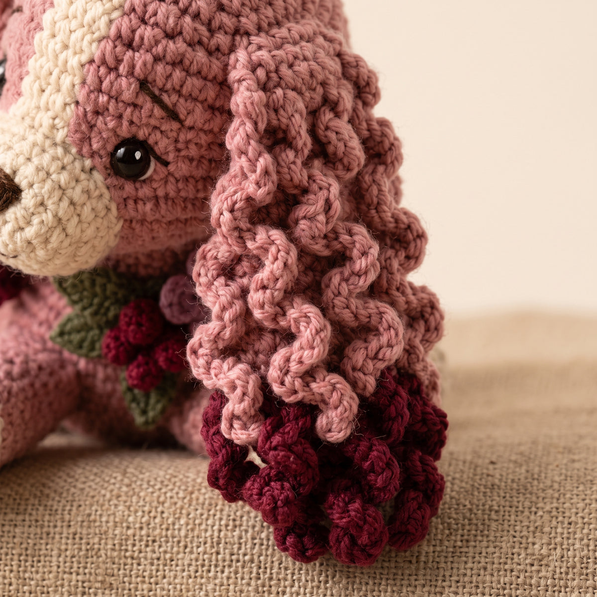 Crochet Puppy Pattern Bundle PDF, 3 Seated Plush Dogs, Floppy Ear, Curly Spaniel and Odd Ear Puppy, Amigurumi Dog