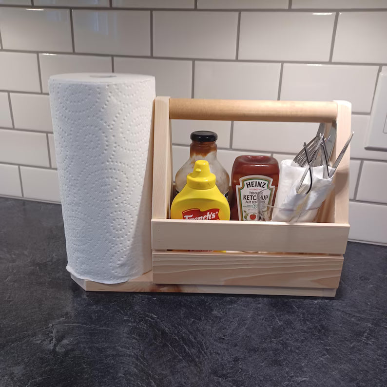DIY Picnic Caddie Plans: Easy Beginner Woodworking Project (PDF Download)