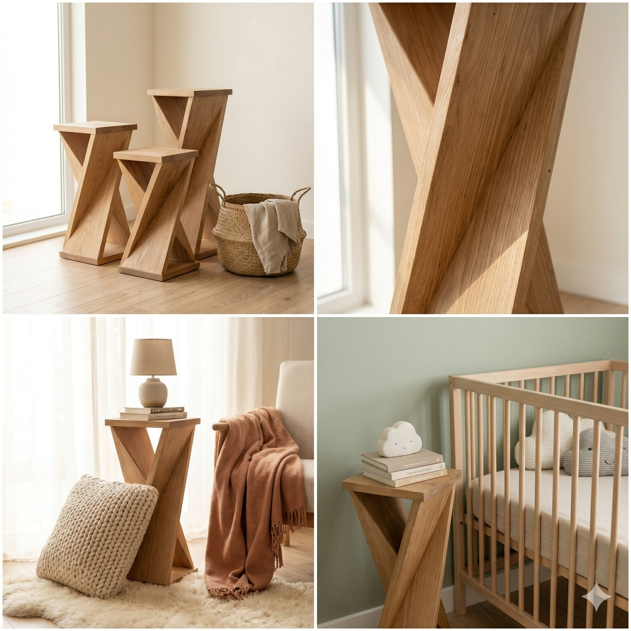 DIY Twisty Side Table Plans | Beginner Woodworking Project (PDF Download)