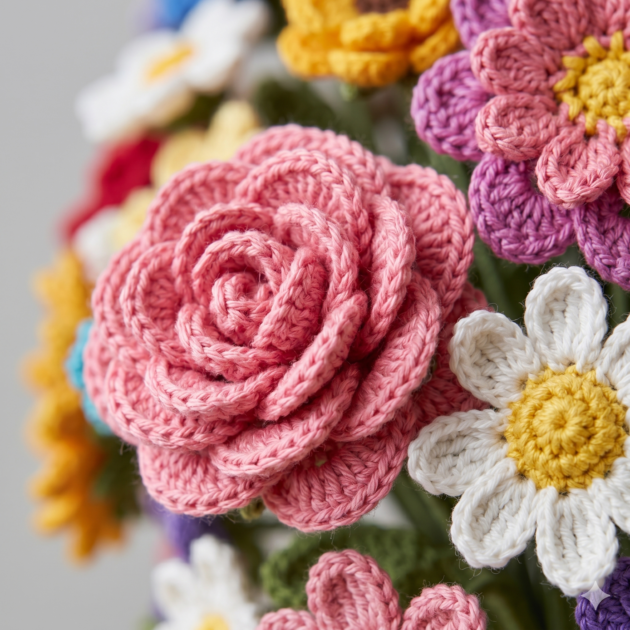 Flower crochet Patterns, 33 in 1 Bundle Floral Bouquet Designs PDF, mothers day gift amigurumi