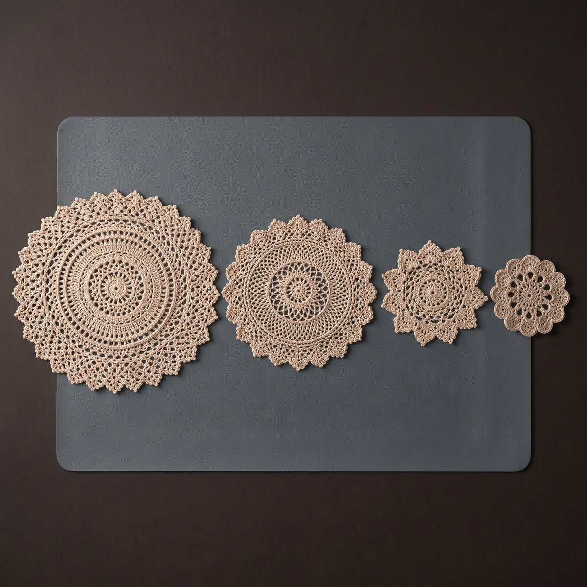 20 Crochet Doily Patterns PDF Bundle, Vintage Lace Doilies Set