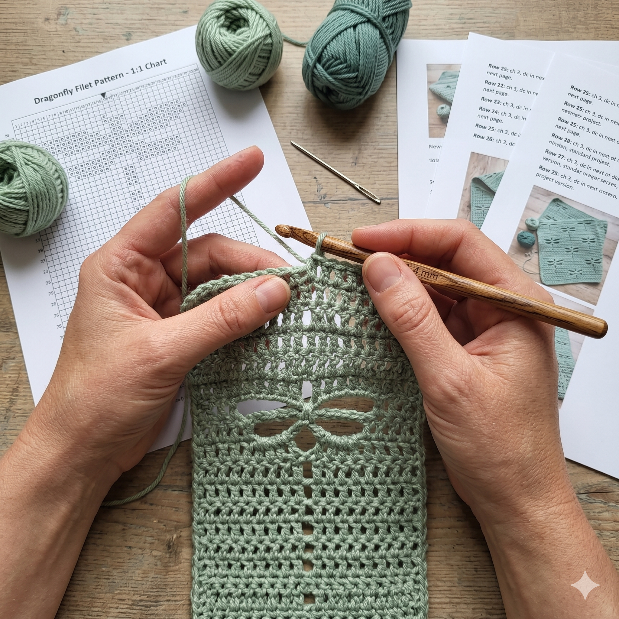 Dragonfly Mile A Minute Blanket — Crochet Pattern (PDF) | Easy Strip Throw