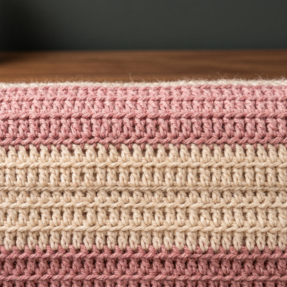 Easy Crochet Blanket Pattern PDF, Half Double Crochet Throw, Beginner Blanket, 4 Sizes Baby to Large Throw, Striped Option