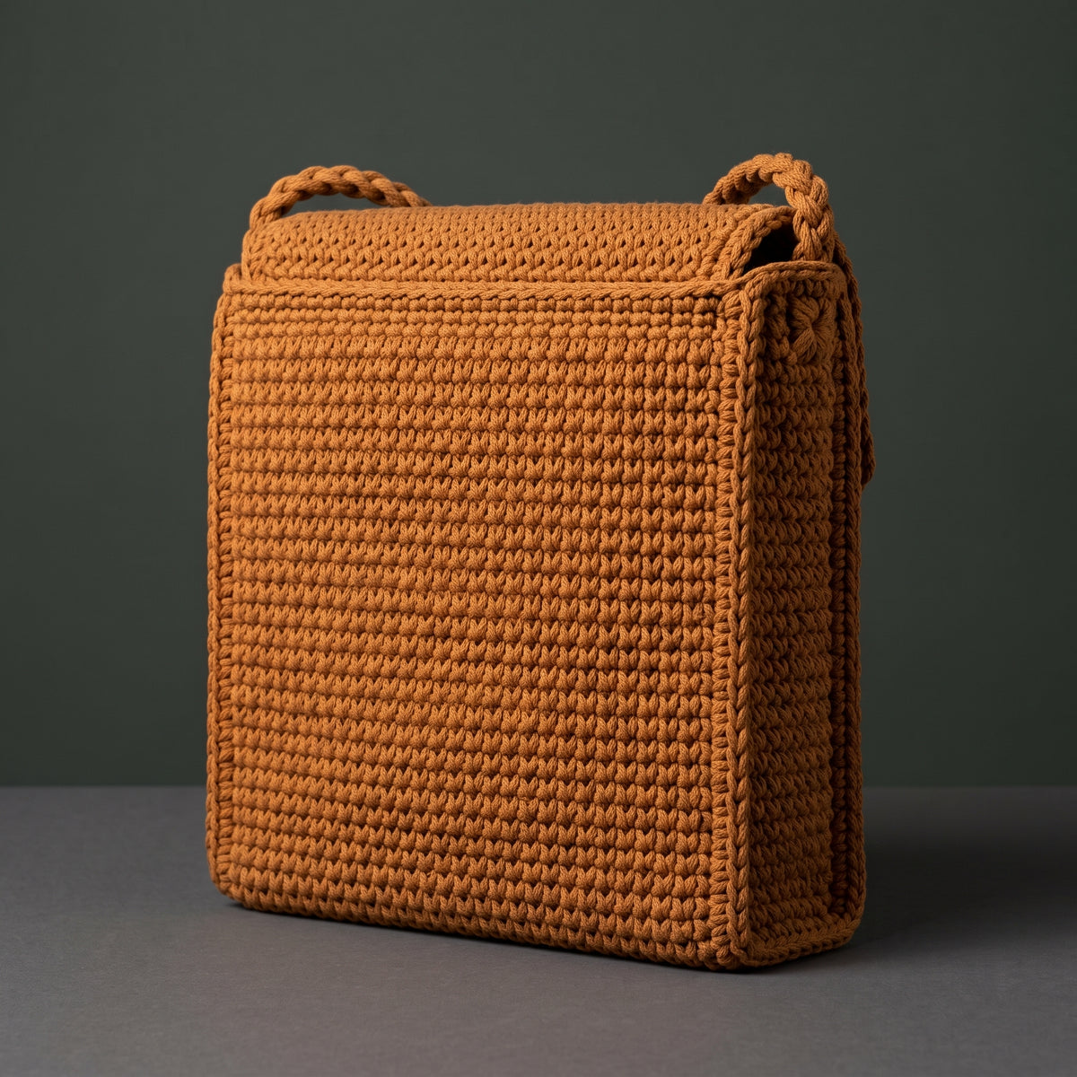 Crochet Crossbody Bag Pattern PDF, Mini Flap Bag, US Terms