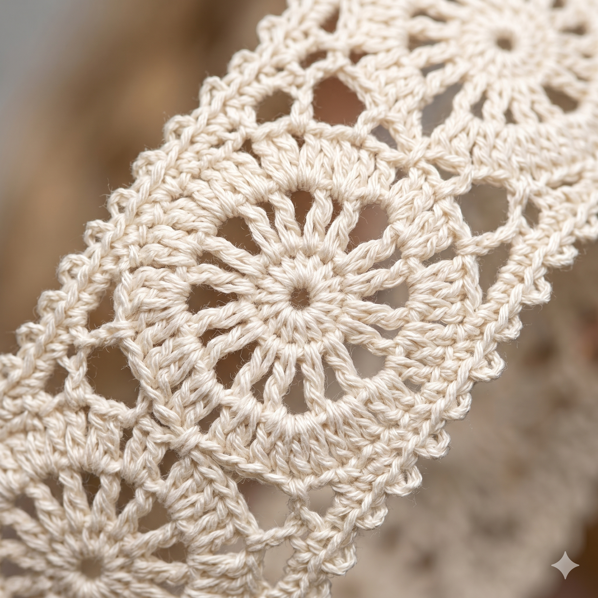 Crochet Headband PDF Pattern, Symbol Chart