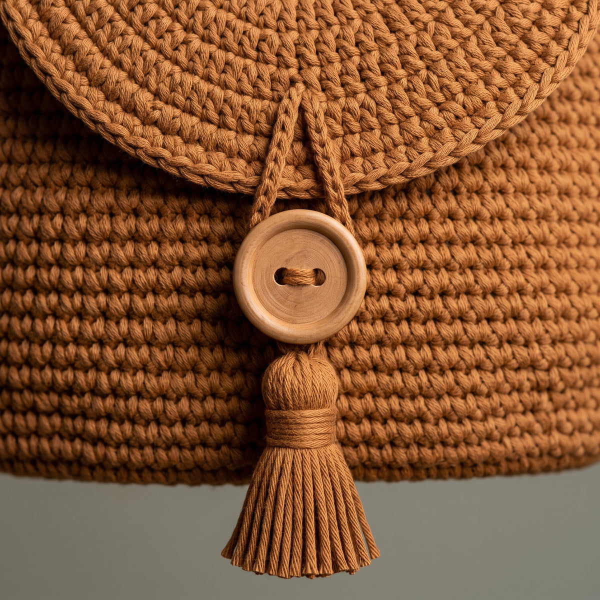 Crochet Crossbody Bag Pattern PDF, Mini Flap Bag, US Terms