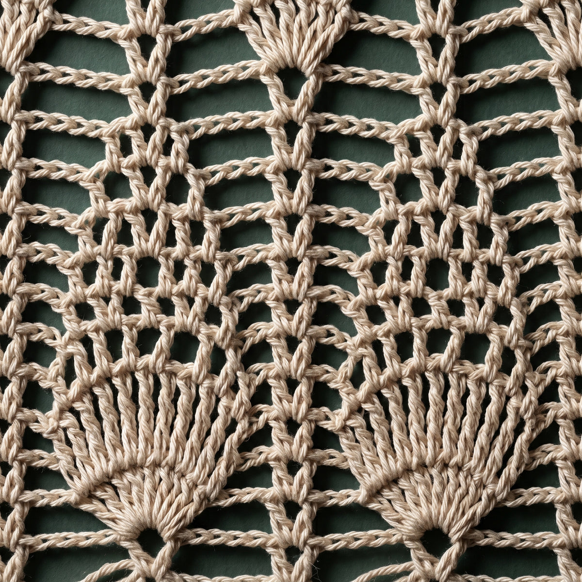 Crochet Coat Pattern PDF, Pineapple Lace Hooded Duster, 5 Sizes