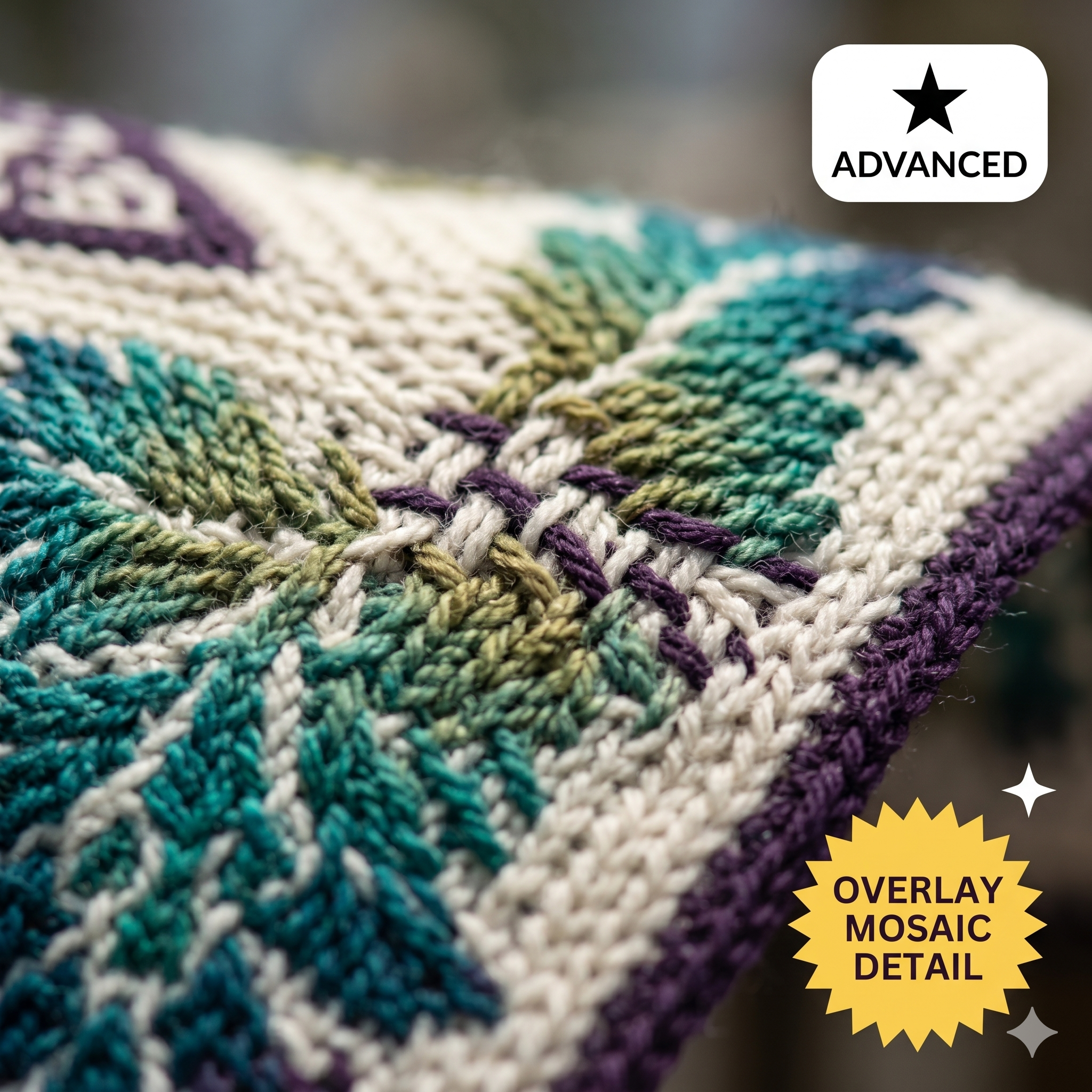3 in 1 Petalique Crochet PATTERN Set - Blanket, Pillow/ Wall Hanging, Bag/ Cushion - Overlay Mosaic (PDF)