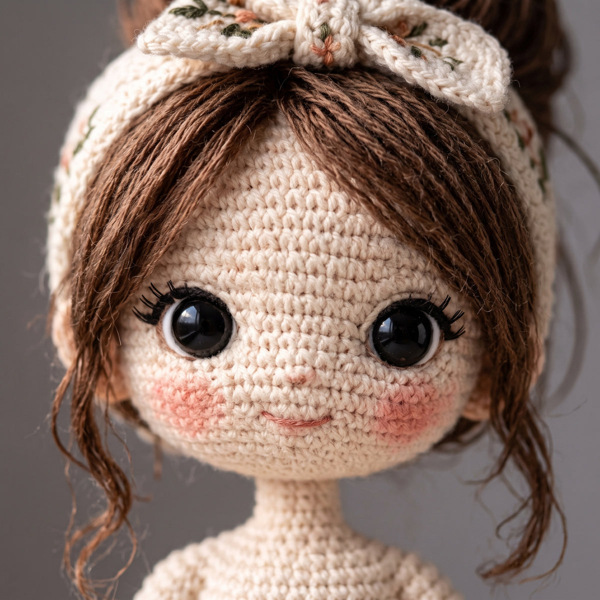 Crochet Doll Pattern PDF | Amigurumi Doll with Removable Clothes | Sweater, Overalls, Shoes & Bag | Seamless Body