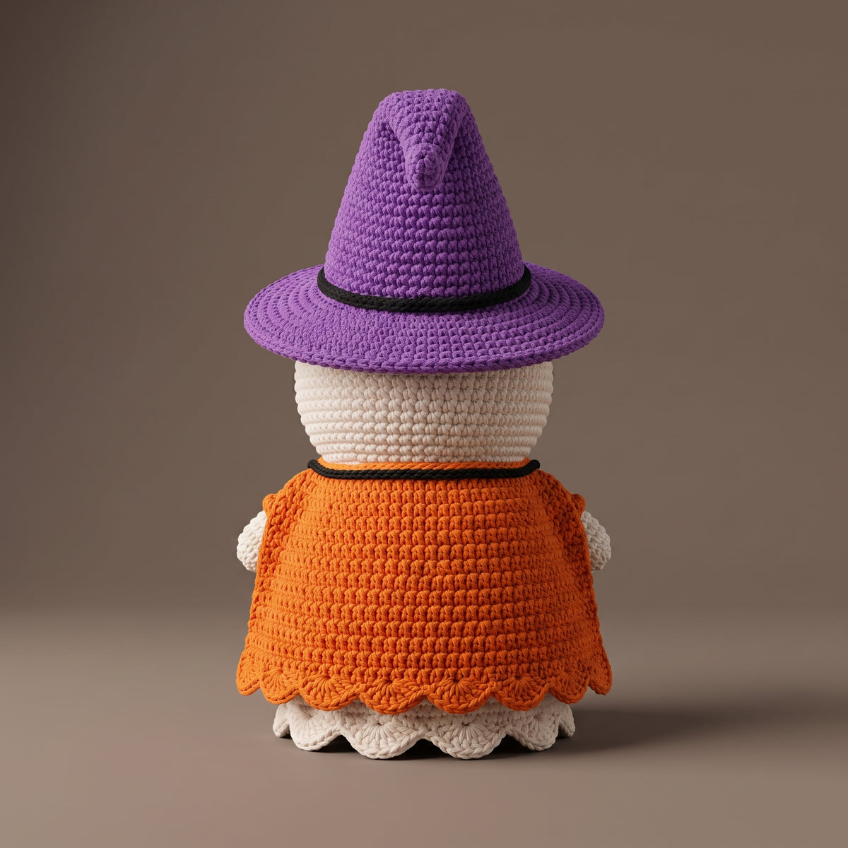 Halloween Ghost Amigurumi Crochet Pattern PDF, Witch Hat Ghost