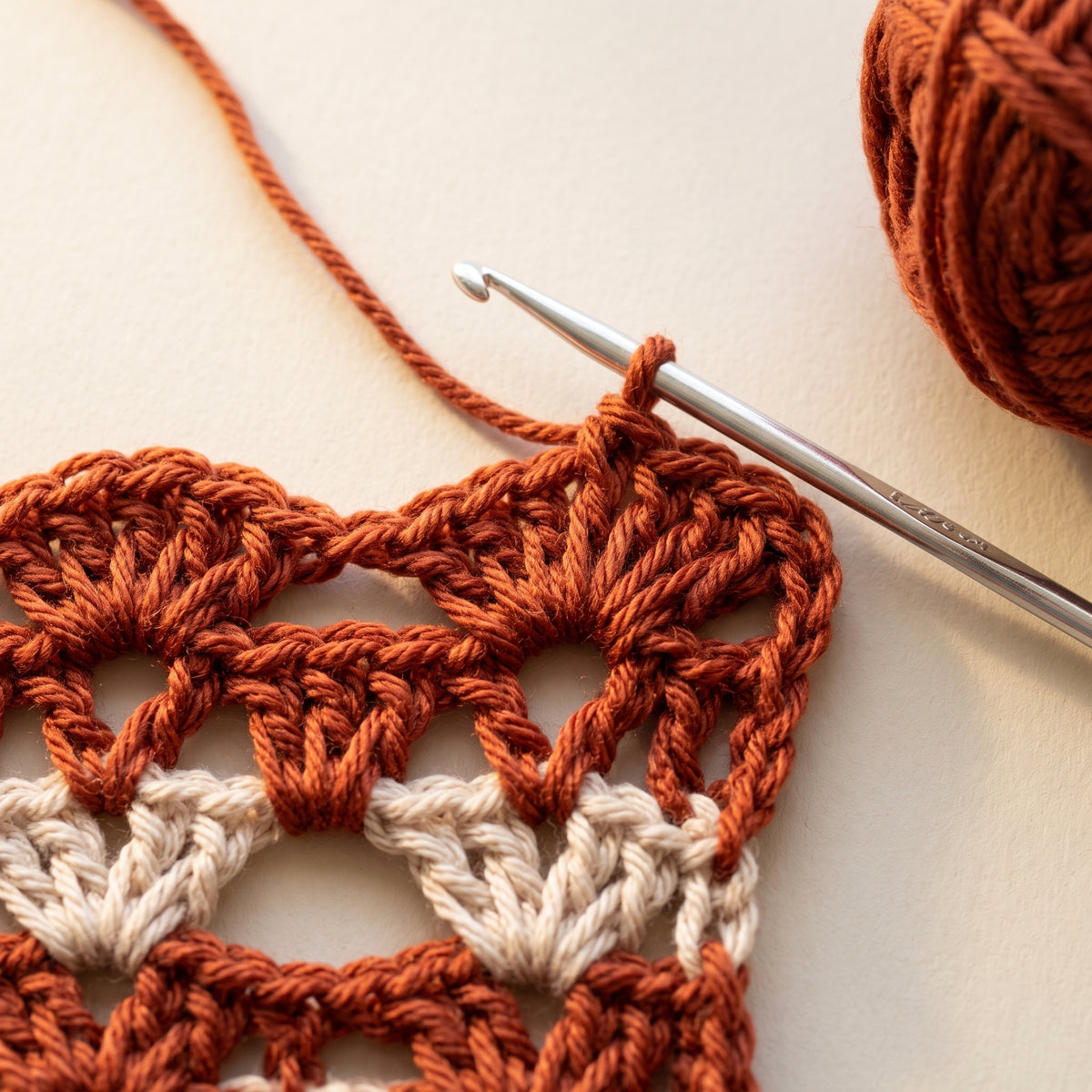 Lace Crochet Cardigan Pattern PDF, XS-5XL, Scalloped Edge Cardi