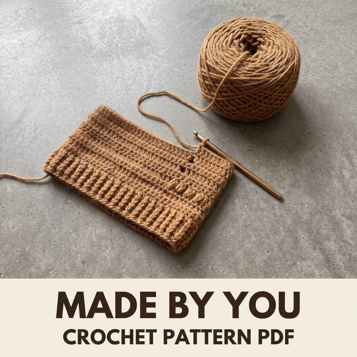 Long Crochet Cardigan Pattern PDF, Oversized Duster Cardigan with Bobble Bands, Beginner Friendly, XS to 5XL