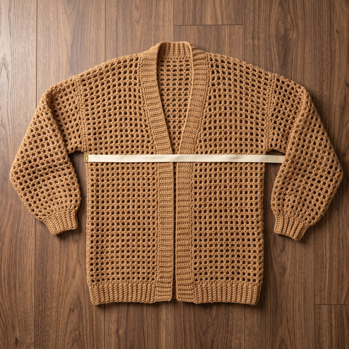 Open Front Cardigan Crochet Pattern PDF, Oversized, XS–5XL