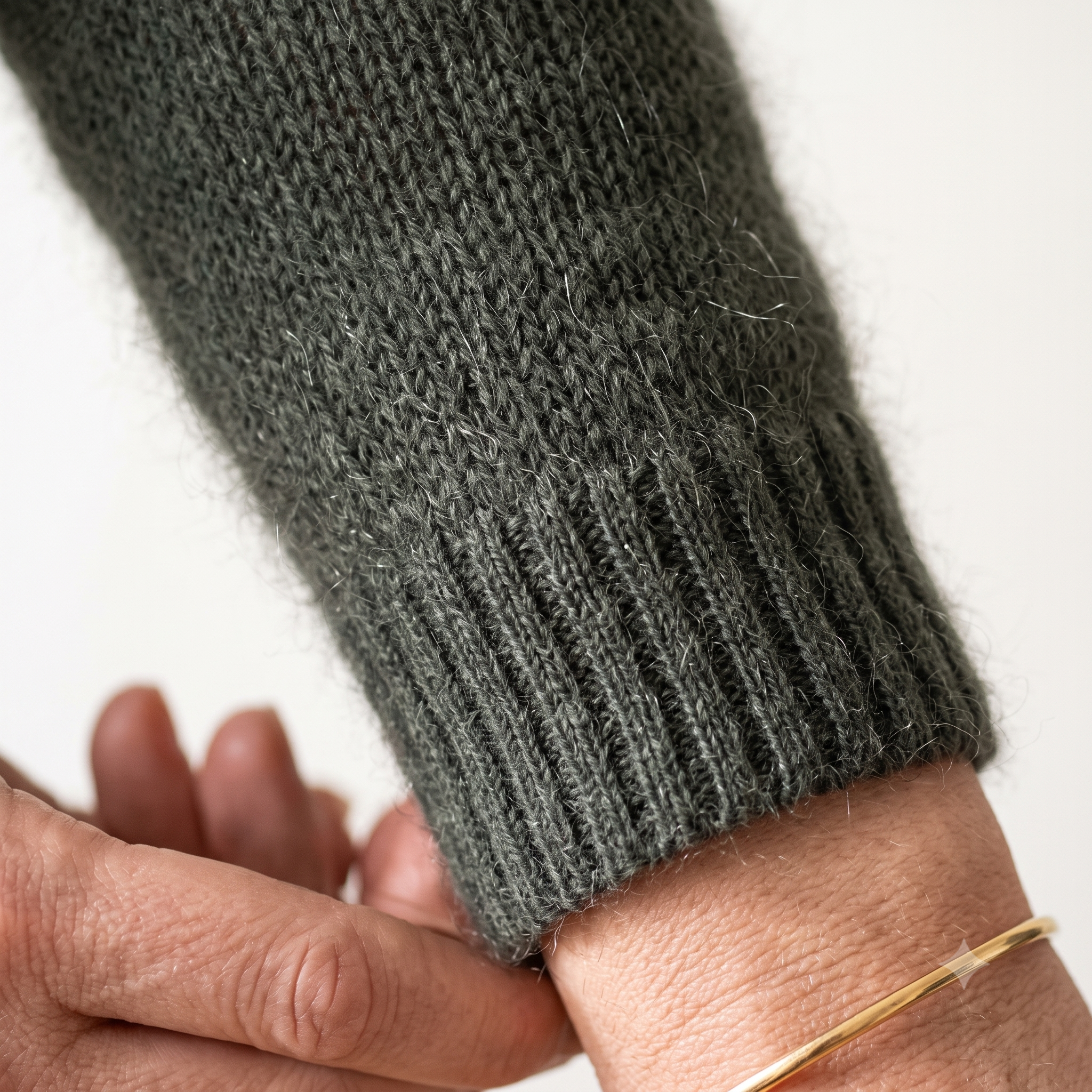 Polo Sweater Knitting Pattern PDF | Top Down Mohair Jumper with Knitted Collar | 9 Sizes | Seamless Knitting Pattern | Instant Download
