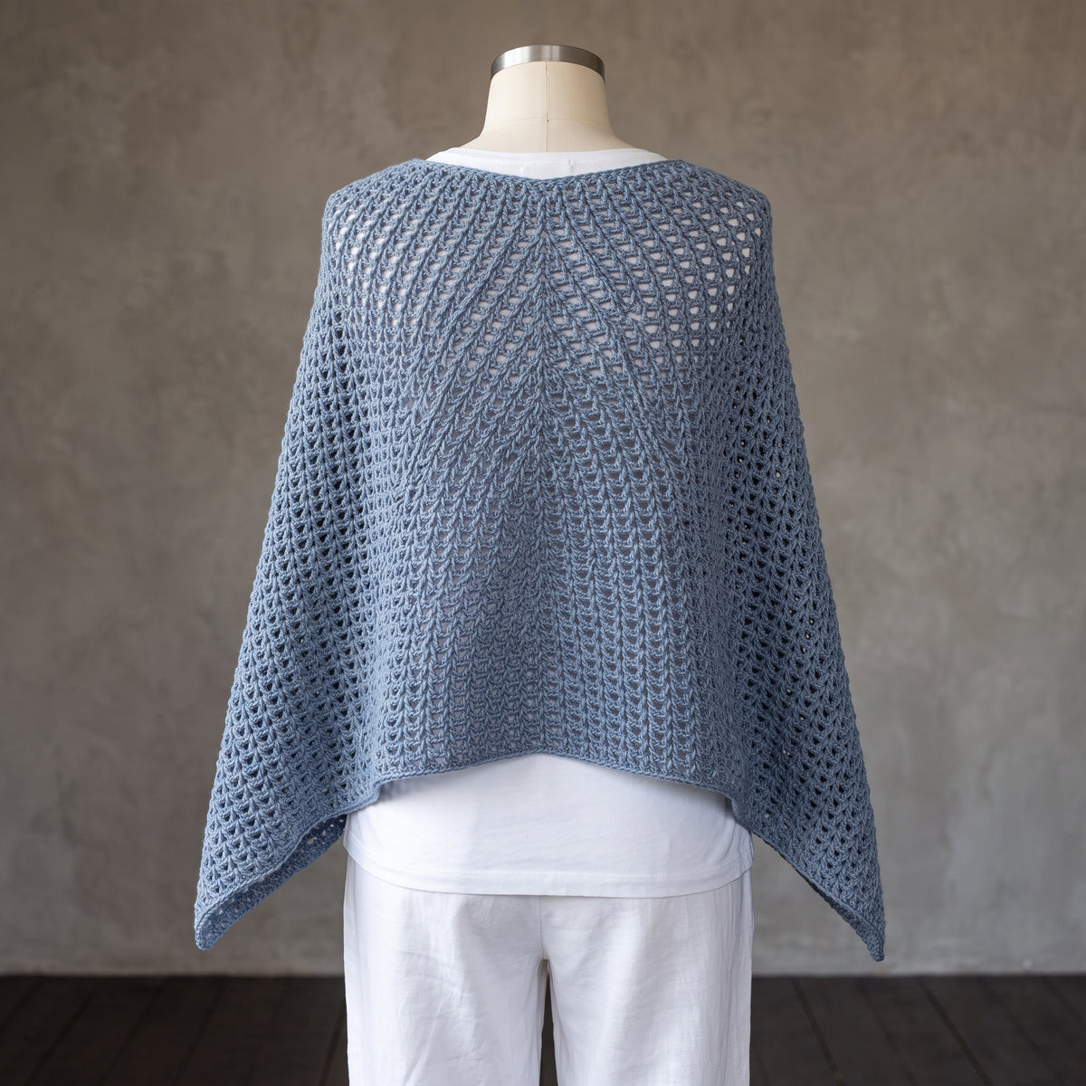 Crochet Poncho Pattern PDF | Seamless Reversible Poncho, Made to Measure, Confident Beginner