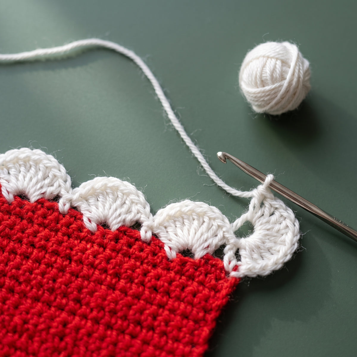 Santa Crochet Pattern PDF | Christmas Gift Box Cover, Treat Cover for Craft Fairs | Instant Download