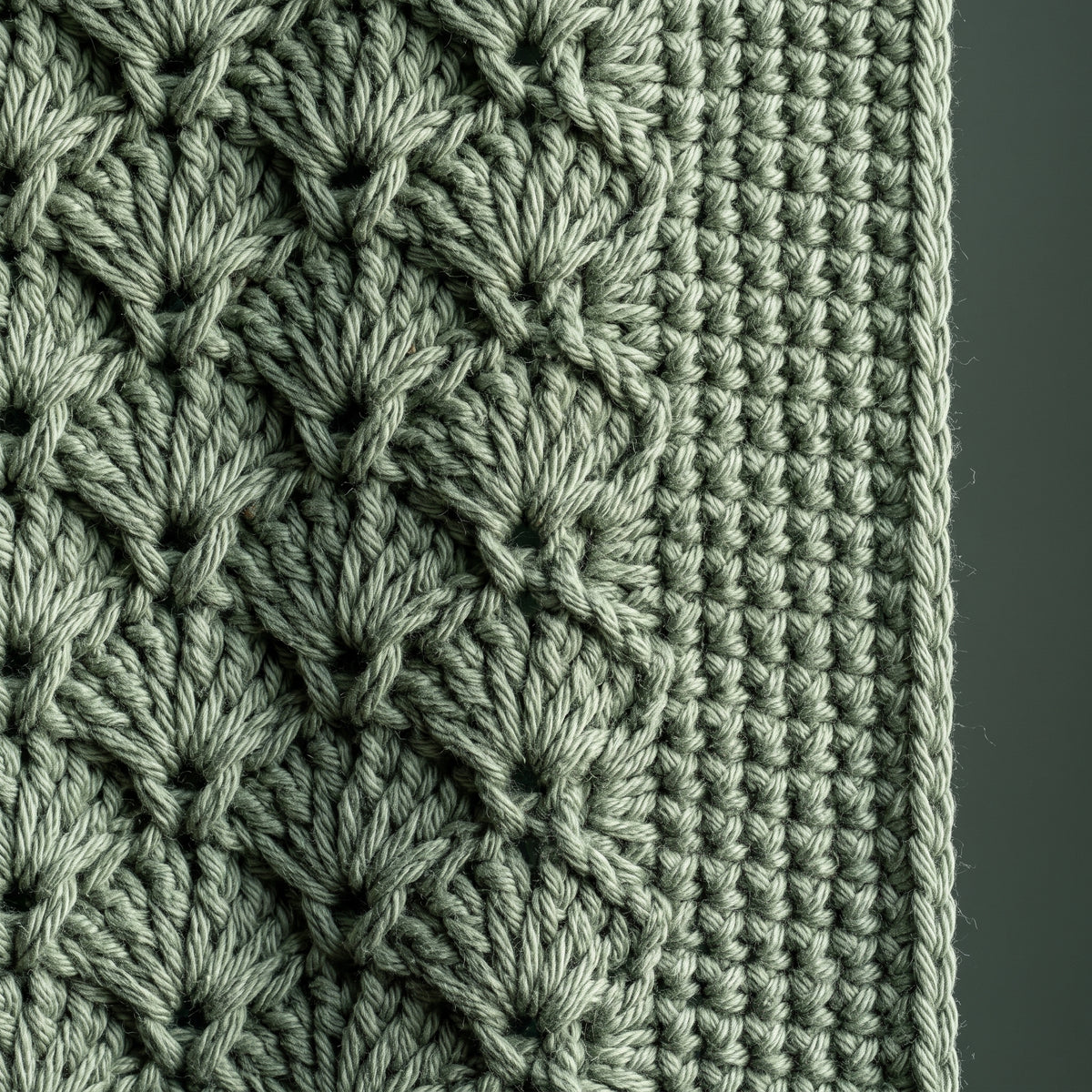 Shell Stitch Blanket Crochet Pattern | Easy Textured Throw & Afghan PDF | Looks Complicated, Isn't | Beginner