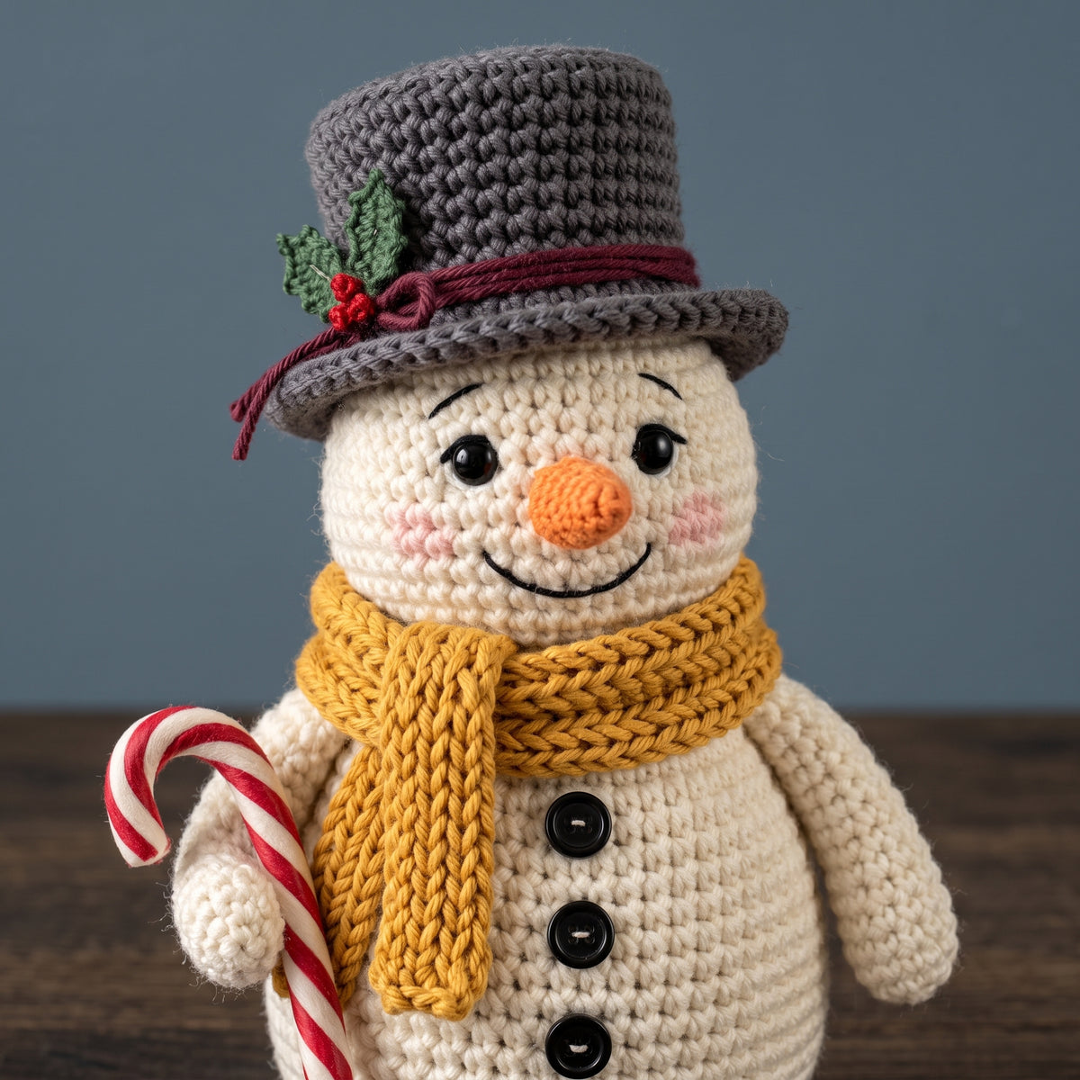 Snowman Family Crochet Pattern PDF, Papa, Mama and Baby Snowman Amigurumi, Low Sew, Confident Beginner