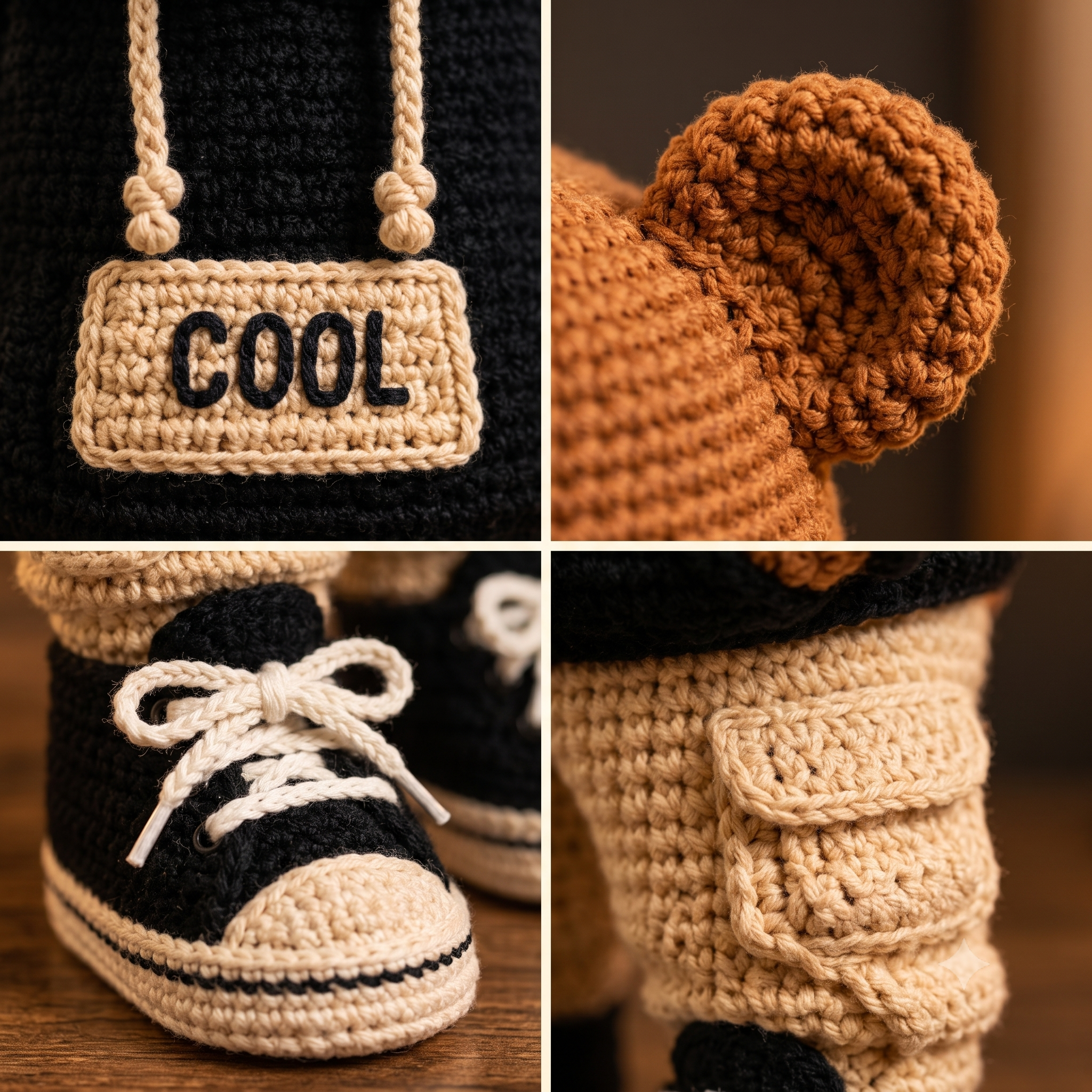 Crochet Bear Pattern PDF | Amigurumi Bear Crochet Pattern | Streetwear Teddy Bear Tutorial | Hoodie Bear Plush Pattern | Amigurumi Bear PDF