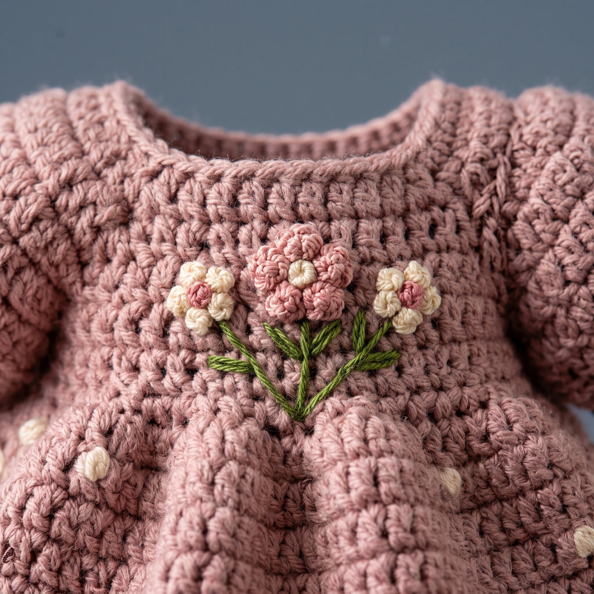 Vintage Doll Crochet Pattern PDF | Amigurumi | Curly Hair & Dress