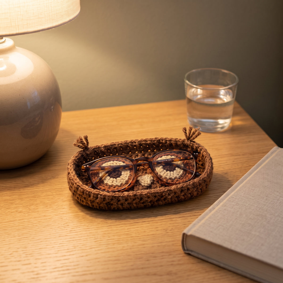 12 Animal Glasses Holder Crochet Patterns PDF Bundle, Eyeglass Tray