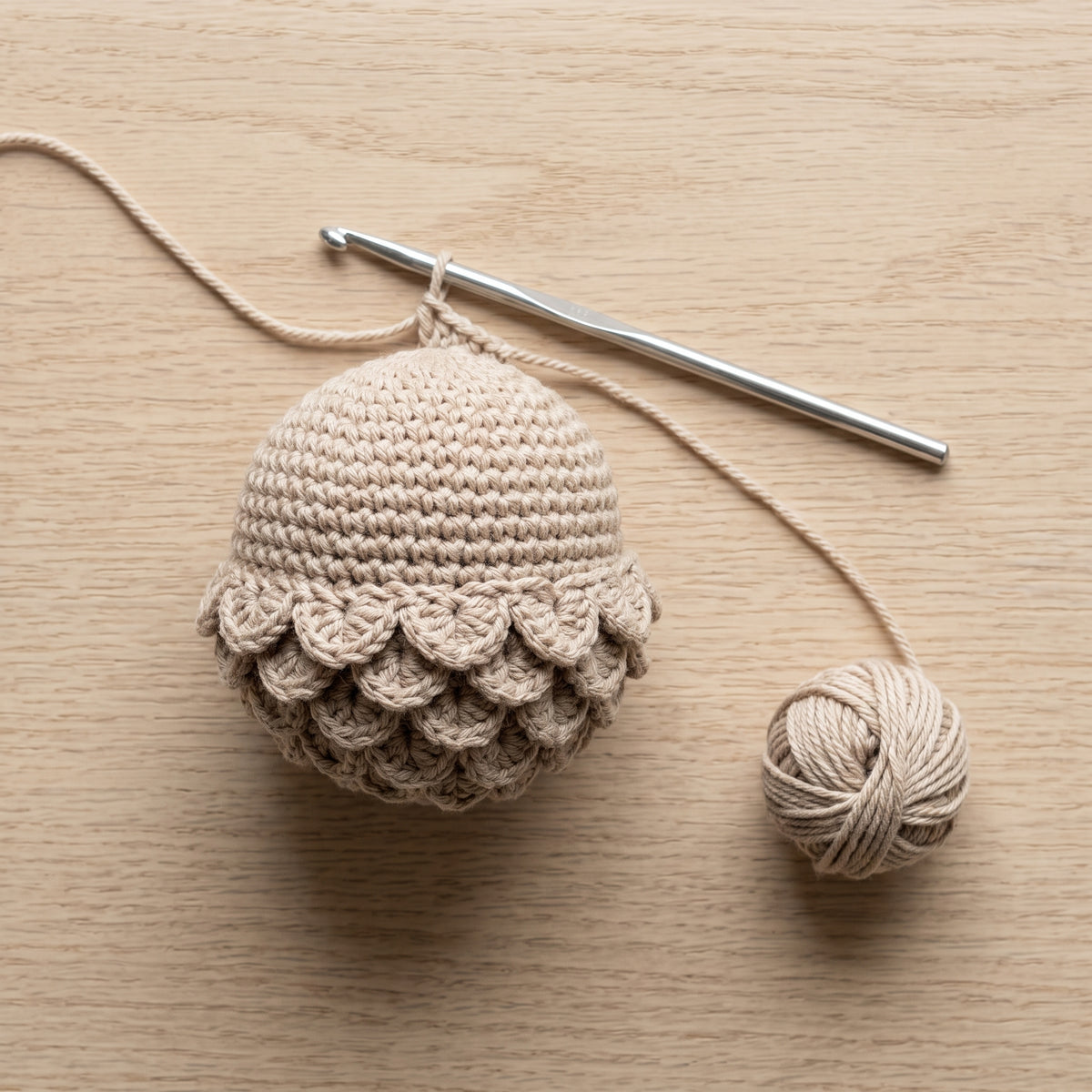 Crochet Pine Cone Pattern PDF | Pinecone Amigurumi Ornament, Autumn & Christmas Decor, US Terms
