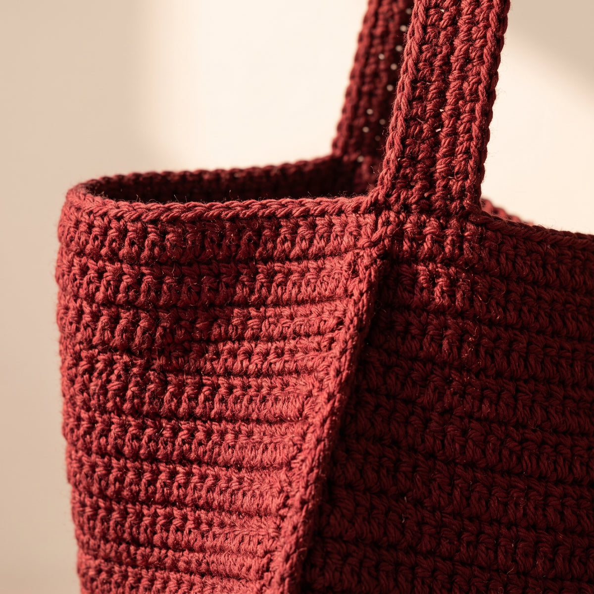 Crochet Tote Bag Pattern PDF, Everyday Shopper Bag, US & UK Terms